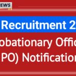 SBI PO Recruitment 2025 – Apply Online, Notification PDF, Exam Dates