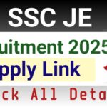 SSC JE Recruitment 2025: A Golden Opportunity for Engineering Aspirants